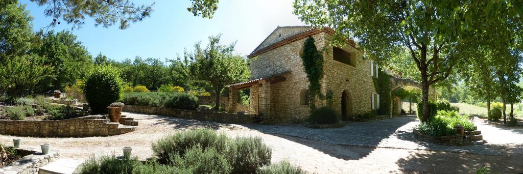 Hotel Lou Caleu Restaurant Le Rocher Des Abeilles Saint-Martin-de-Castillon Exteriör bild